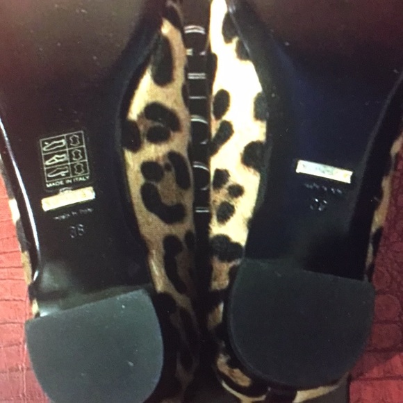 đź’ĄHPđź’ĄAUTHGUCCI FLATS PONY JAGUARS NAPPA CHARLOTTE - Picture 5 of 8